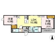 グラナーデ東尾久Ⅱの間取り画像