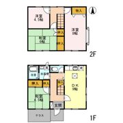 ガーデンヒルズ高の原 3棟の間取り画像