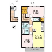 セジュールKの間取り画像