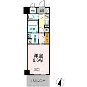 セレーノ福山駅前の間取り画像