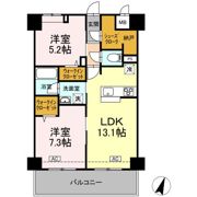 セレーノ福山駅前の間取り画像