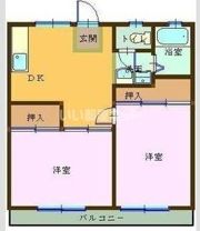 ハイツフォーティーンの間取り画像