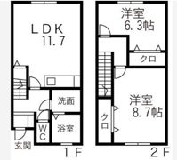 トレステーラ畑中の間取り画像