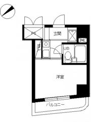 スカイコート川崎第8の間取り画像