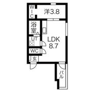Fiz中村公園の間取り画像