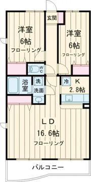 マ・ピエス E Ⅲの間取り画像