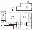 グランツ松葉町の間取り画像