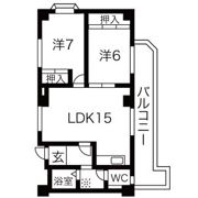 野並シャンテの間取り画像