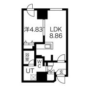 ルラシオン札幌駅前の間取り画像