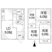 藤塚タウンハウスB棟の間取り画像