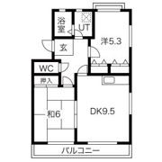 リトルアイランドの間取り画像