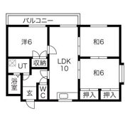 天水ハイツの間取り画像