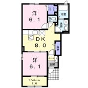 グレイス広崎Ⅱの間取り画像