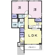 メディオ・レガーロ Aの間取り画像