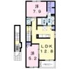 フォルシュ・ヴェーラⅡDの間取り画像