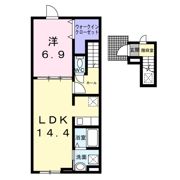 ロッツ クレインⅡの間取り画像
