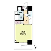 CASSIA河原町平和大通（旧：S-RESIDENCE河原町平和大通）の間取り画像