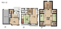 みずほ台ガレージ付き戸建の間取り画像