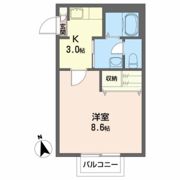ドミールいつきの間取り画像