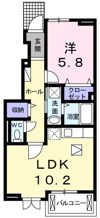 フェリースⅠの間取り画像