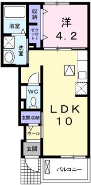 アヴァンティ Ⅱの間取り画像
