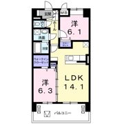 ラディエンス狭山台の間取り画像