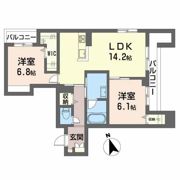 HAKUA（ハクア）の間取り画像