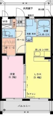 ユーミースマイルIIの間取り画像