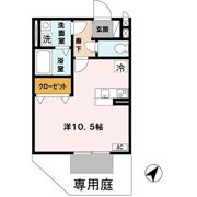 シェルズレイク日根野 Bの間取り画像