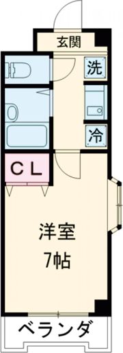 エクシード円町の間取り画像