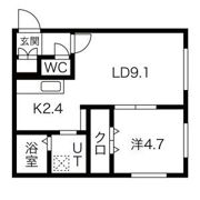 Ciel Serein(シエルスラン)の間取り画像