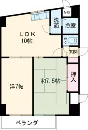アイ・エフ水前寺の間取り画像