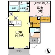 D-ROOM ZEN レーブの間取り画像
