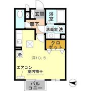 D-Room ウィステリア B棟の間取り画像