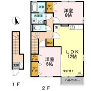 ファミリエ B棟の間取り画像