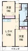 ダイユーマンションの間取り画像