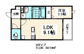 メゾンリヴィエールの間取り画像