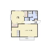 ティエドIIO Dの間取り画像