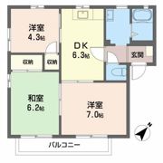 ガーデンハイムの間取り画像