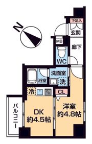 L’AVENIR町田（ラヴェニールマチダ）の間取り画像