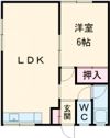 鶴乃苑Aの間取り画像
