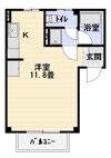 ドミールの間取り画像