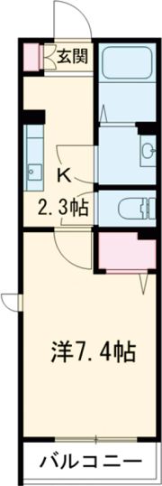 パール シャーメゾンの間取り画像