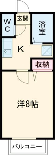 アーバンヒルズⅡの間取り画像