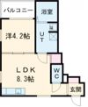 Muses花園本町の間取り画像