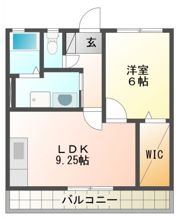 ベリーハイツの間取り画像