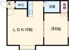 グレースコーポ恵庭の間取り画像