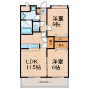 ヴェルテけやき坂通りの間取り画像