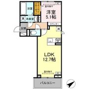セレスティア天神の間取り画像