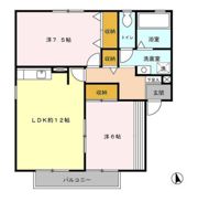 ハイカムール東台 ABCDの間取り画像